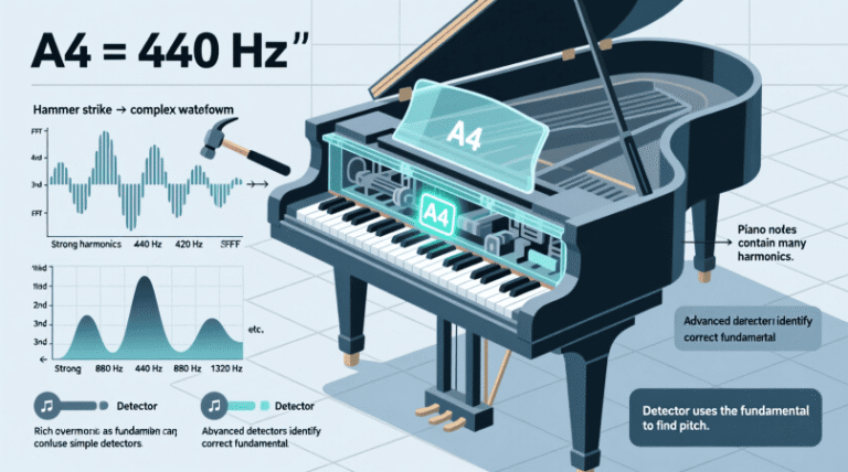 Pitch Detection for Piano Tuning | Beginner’s Guide